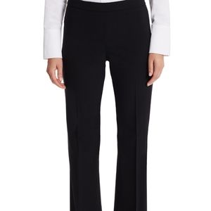 Hugo Boss Tulea side-zip bootleg trousers